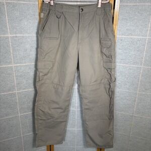 5.11 Tactical‎ Pants Men's 36x31 Cargo Beige Shooting Elastic Workwear Survival